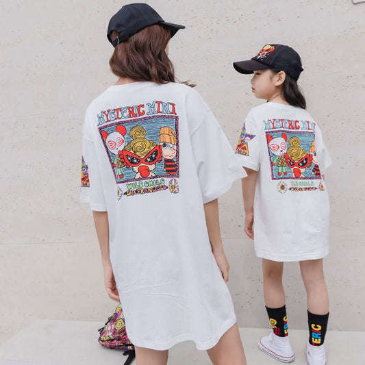 Ladyshome-半袖tシャツ-大人と子供-90cm-150cm-s-l-0403-4-1