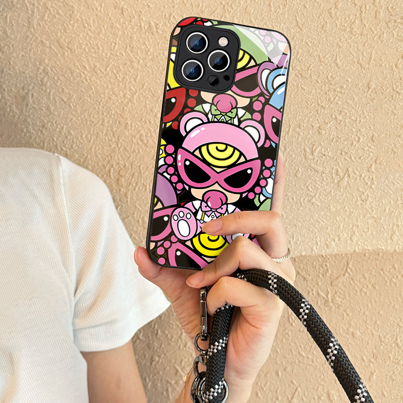 Ladyshome チェーンショルダー付きiPhoneケース0523-1-1