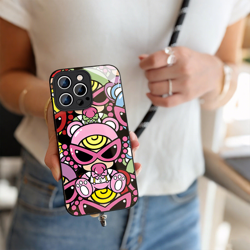 Ladyshome チェーンショルダー付きiPhoneケース0523-1-1