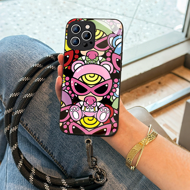 Ladyshome チェーンショルダー付きiPhoneケース0523-1-1