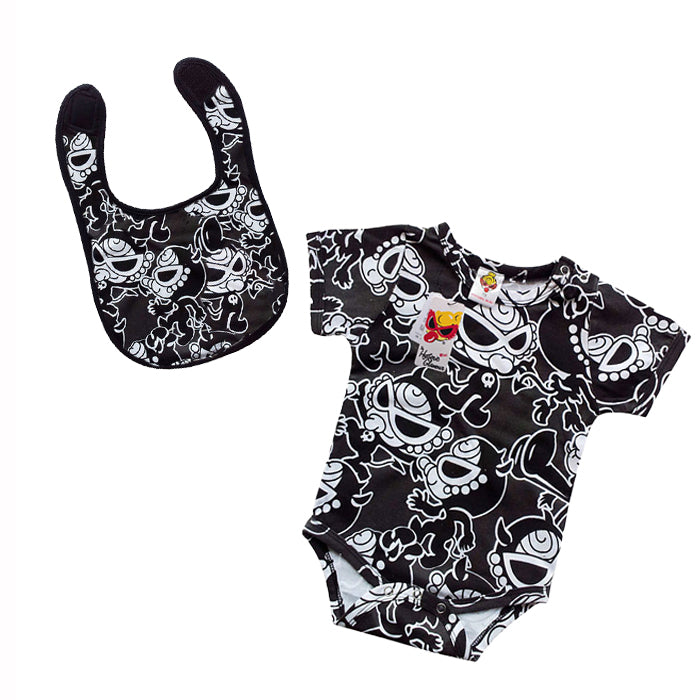 Ladyshome ロンパース&スタイセット (60cm-90cm) 052409