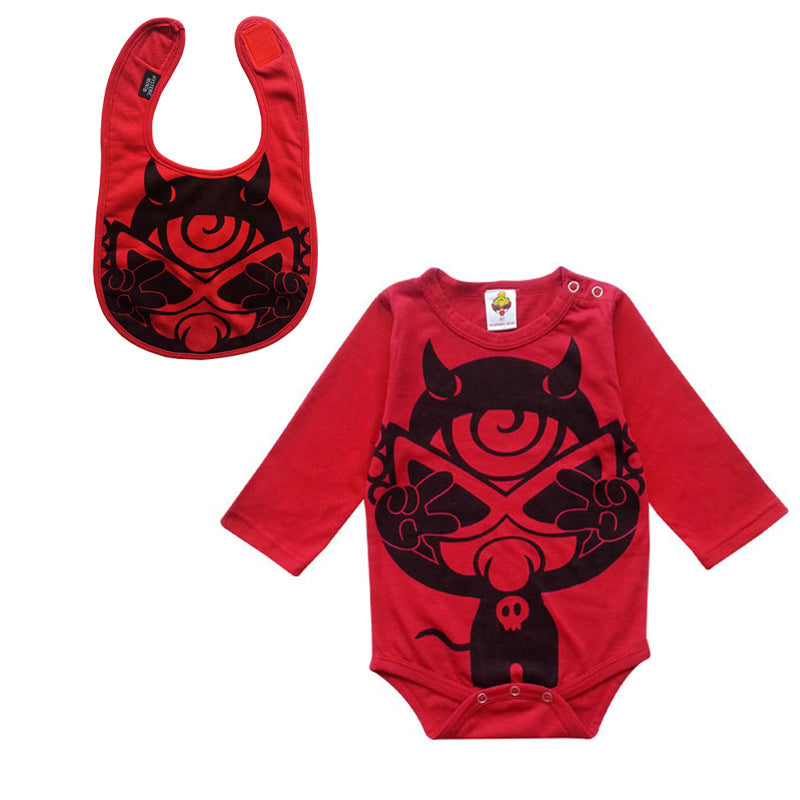 Ladyshome ロンパース&スタイセット 2色展開 (60cm-90cm) 033110