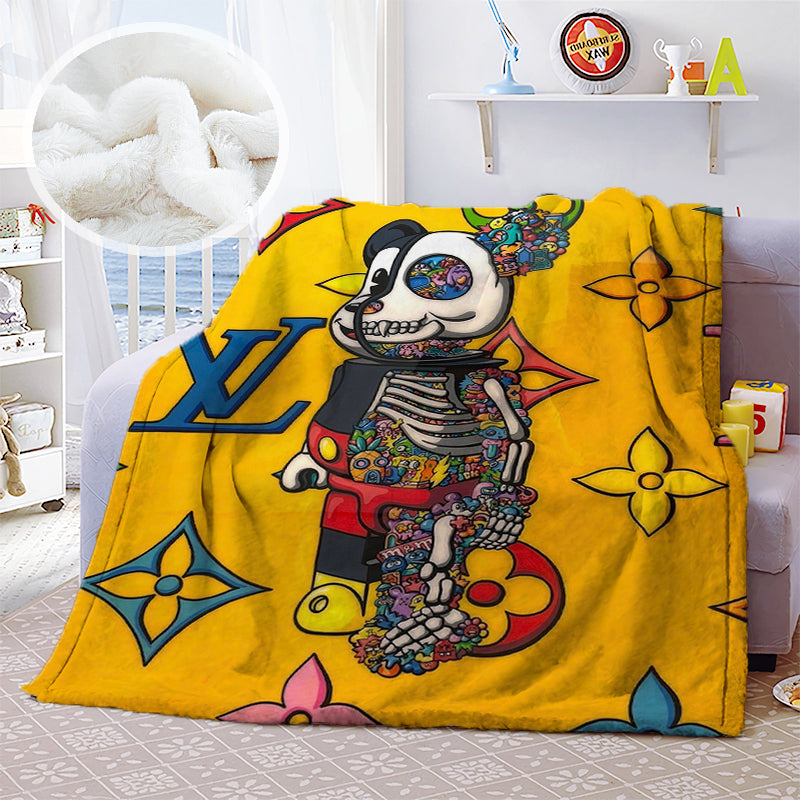 Blanket 毛布 ブランケット スワンネル3wayひざ掛け 922-1-25