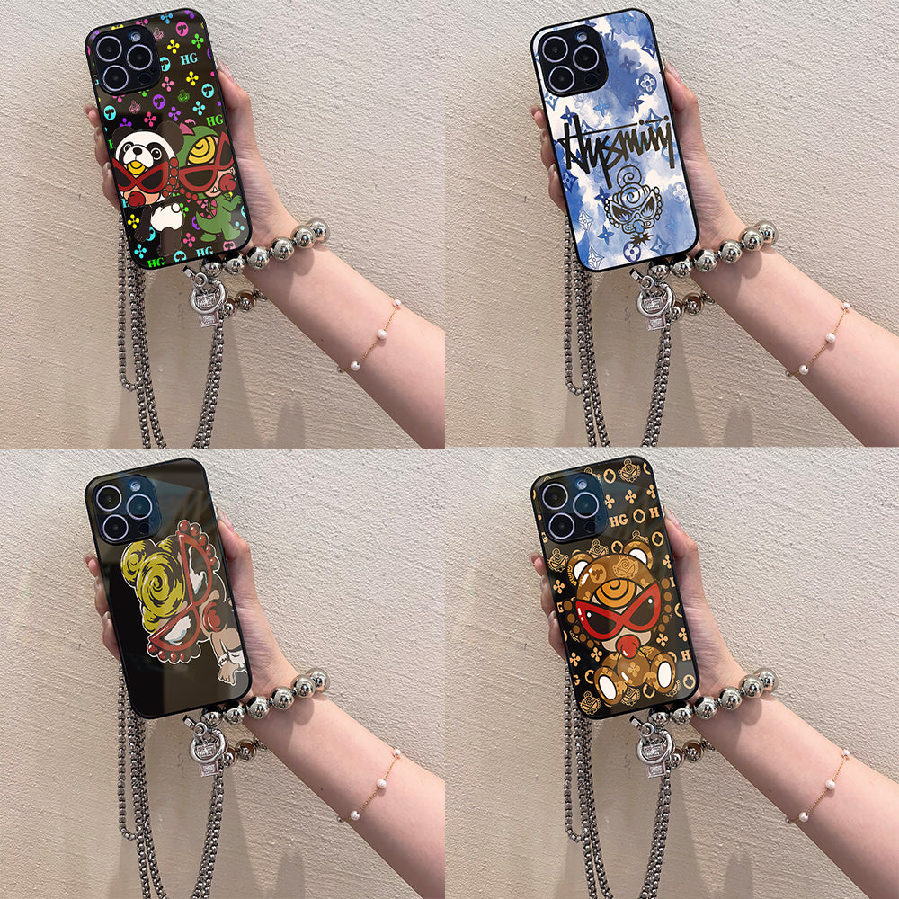 Ladyshome チェーンショルダー付きiPhoneケース 108-1-3