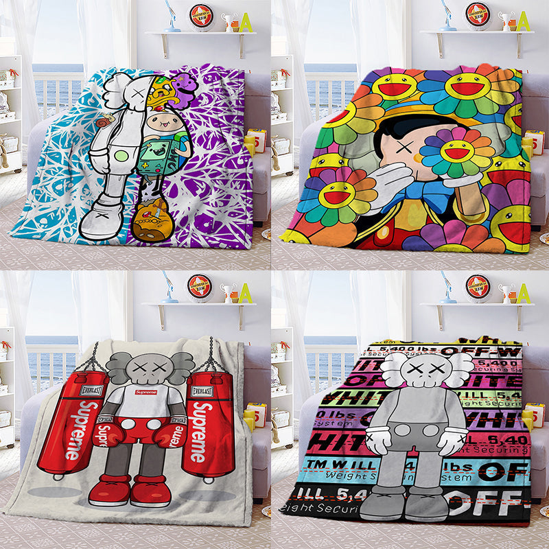 Blanket 毛布 ブランケット スワンネル3wayひざ掛け 922-1-25