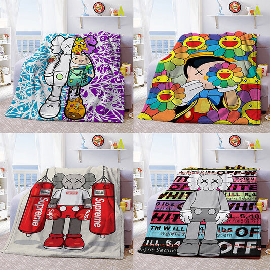 Blanket 毛布 ブランケット スワンネル3wayひざ掛け 922-1-25