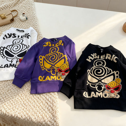 Ladyshome  大人と子供 スウェット （90cm-140cm/XL,XXL）0919-3-1