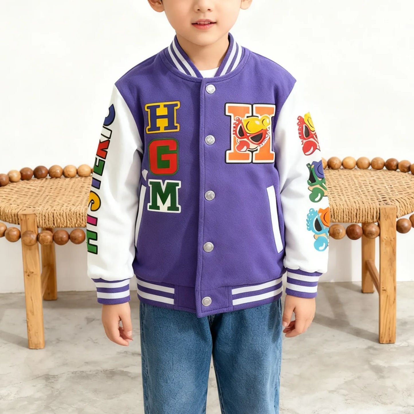 Ladyshome  ジャケット （100cm-160cm/S-XL）25113-1